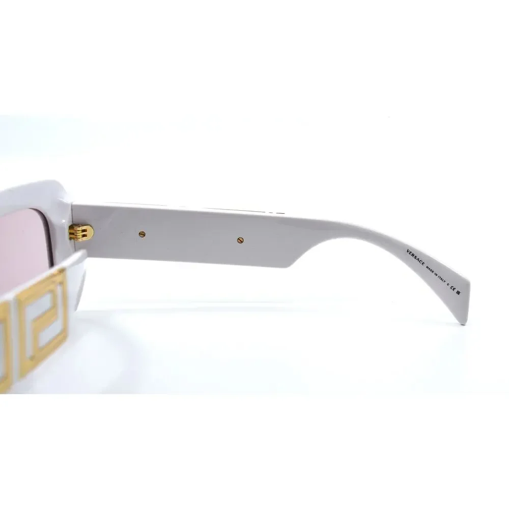 VERSACE VE4444U 314/5 White Pink Sunglasses – 100% Authentic